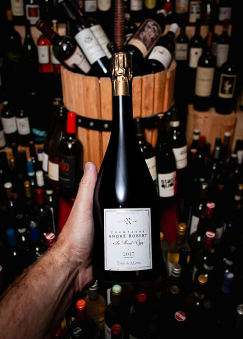 Champagne André Robert Blanc de Blancs Terre du Mesnil Brut Grand Cru 2017