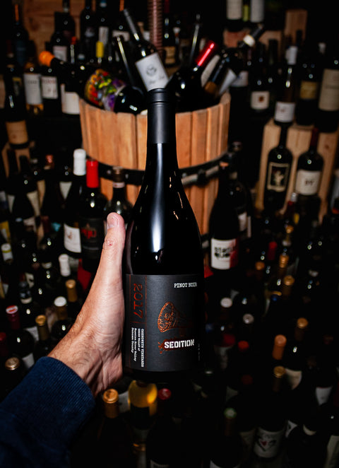 Sedition Pinot Noir Chenoweth Vineyards Green Valley of the Russian River Valley Sonoma County 2017