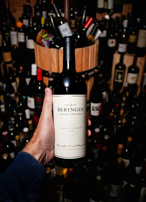 Beringer Vineyards Cabernet Sauvignon Bancroft Ranch Vineyard Howell Mountain Napa Valley 2018